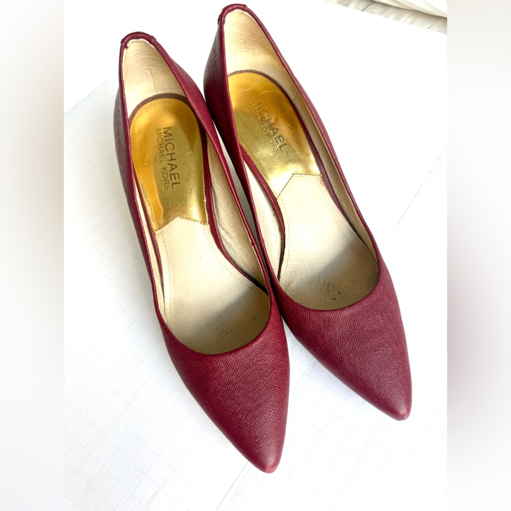 Michael Kors Women's Burgundy Pumps